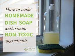 How To Make Homemade Dish Soap With Simple Non Toxic Ingredients Recipe Homemade Dish Soap Homemade Dishes Dish Soap