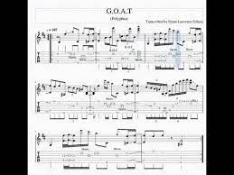 Seven string guitar songs worth learning with tab guitar gear finder 1,122,844 followers · musical instrument. Polyphia G O A T Intro Riff Tablature And Sheet Music Notation Youtube