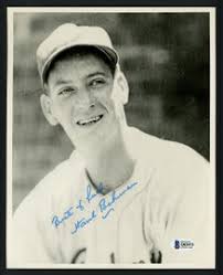 Lew Riggs Autographed 3.5x5.5 Photo Cincinnati Reds, Brooklyn Dodgers "To  Loren Best Wishes" Beckett BAS #10837222