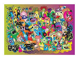 Amazon african american jigsaw puzzles. Bgraamiens Puzzle Lovely Monsters 1000 Pieces Cute Cartoo Https Www Amazon Com Dp B07h48ytxh Ref Cm Sw R Cartoon Puzzle Dog Jigsaw Puzzles Jigsaw Puzzles