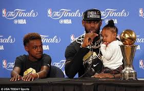 As they continue their mission to create real and lasting change in the akron community, this serves as a reminder that everyone on this. Lebron Brings His Cute Daughter And Sons To His Press Conference Lebron James Jr Lebron James Lebron James Family