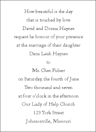 Wedding Invitation Wording Samples Wedding Invitations Wedding Invitation Format Wedding Reception Invitations Wedding Invitations Romantic