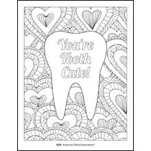 More than 600 free online coloring pages for kids: Valentine S Day Cards American Dental Association