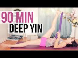 Yin Yoga Deep Stretches Long Holds 90 Min Yoga With Kassandra Yin Yoga Yoga Breathing Restorative Yoga