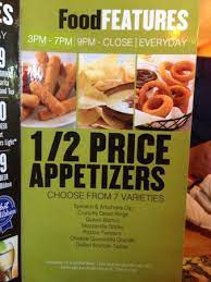 Half price appetizers, beverage purchase required. Happy Hour Specials Picture Of Applebee S Tucson Tripadvisor
