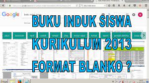 Download format buku induk siswa smk kurikulum 2013. Format Buku Induk Siswa Kurilum 2013 Deuniv