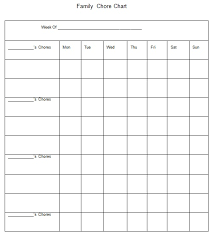 Behavior charts are a good way to motivate children to build new habits or break old ones and similar to how adults use written goals to accomplish things, behaviour charts are the children's. 25 Free Printable Chore Chart Templates Word Excel Pdf Best Collections