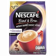 Nescafe Blend Brew Instant Coffee Powder Less Sugar Formula 19 G X 27 Sticks Nescafe Coffee Powder Nescafe Instant Coffee