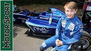 He has done this countless times before. Billy Monger Royal Automobile Club Talk Show Motor Sport Magazine