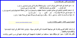 الإجابة النموذجية لامتحان شهادة التعليم المتوسط 2007. ÙØ±ÙˆØ¶ Ù…Ø­Ø±ÙˆØ³Ø© Ù…Ø§Ø¯Ø© Ø§Ù„Ù„ØºØ© Ø§Ù„Ø¹Ø±Ø¨ÙŠØ© Ù…Ø³ØªÙˆÙ‰ Ø§Ù„Ø¬Ø°Ø¹ Ø§Ù„Ù…Ø´ØªØ±Ùƒ Ø§Ù„Ø¹Ù„Ù…ÙŠ Ø§Ù„Ù…Ø¯Ø±Ø³Ø© Ø§Ù„Ø§Ù„ÙƒØªØ±ÙˆÙ†ÙŠØ© Ø§Ù„ØªØ¹Ù„ÙŠÙ…ÙŠØ©