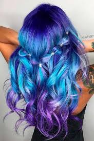 45 Trendy Styles For Blue Ombre Hair Lovehairstyles Com Blue Ombre Hair Hair Styles Cool Hair Color