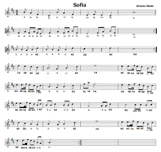 Musica E Spartiti Gratis Per Flauto Dolce Sofia Di Alvaro Soler Spartiti Per Flauto Spartiti Di Musica Spartiti Musicali