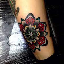 Traditional Mandala Tattoo Tattoos Mom Tattoos Simple Forearm Tattoos