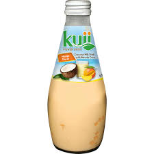 The two liquids will separate when left to stand: Kuii Coconut Milk Mango Beverages Market 33
