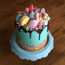 The Cake Is Homemade Decorated With Happy Birthday Sophie Order Sophie Likes Cake Birthday Cake Recipe Drip Cakes Birthday Cake Chocolate