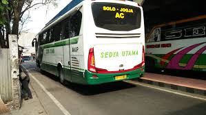Jadwal keberangkatan setiap 1 jam sekali. Bus Jogja Solo