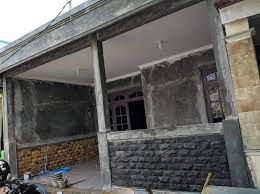 Untuk membentuk teras yang sempurna, model tiang teras harus diperhatikan. 5 Renovasi Teras Rumah Lama Di Solo Kontraktor Bangunan Murah