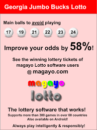 Improve Your Odds By 58 In Winning Usa Georgia Jumbo Bucks Lotto In 2020 Lottery Winning Lottery Ticket Lottery Tips