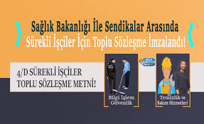 We did not find results for: Saglik Bakanligi Ile Sendikalar Arasinda Surekli Isciler Icin Toplu Sozlesme Imzalandi