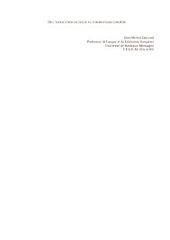 Le commentaire est une démonstration de la lecture du texte que vous proposez. Pdf L Explication De Texte Et Le Commentaire Compose Paris Ellipses 2015 Jean Michel Gouvard Academia Edu