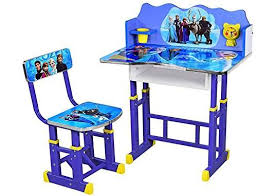 Inspire fun and creativity with this fun children's table and chair set. Buy Furniture First American Frozen Team Kids Study Table Amp Chair Set For Kids 3 10 Years Features Price Reviews Online In India Justdial
