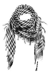 Black And White Scarf Png Shemagh Scarf Fashion Photography Military Fashion Black And White Scarf