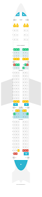 Seat Map Airbus A321neo 321 Hawaiian Airlines Find The