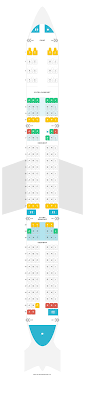 Seat Map Airbus A321neo 321 Hawaiian Airlines Find The