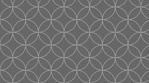 How many overlapping circles are in a triangular lattice? Free Dark Grey Seamless Overlapping Circles Pattern Background