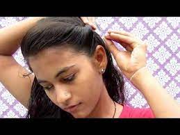 Easy Hair Style For Long Hair Puff Hair Style Ladies Hair Style Videos 2017 Youtube Hair Puff Ladies Hair Style Video Simple Hairstyle For Saree