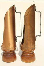 Antique french wall sconces,antique to browse brass antique wall art wall sconce candle sconces for wall sconces and get the home interior homco vtg arm gold candle holder. Vintage Copper Reflector Candle Holders Lantern Wind Screen Candlesticks W Handles