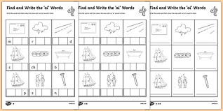 Dozens of free worksheets for learning the abcs. Ai Worksheets Primary Resources Phonics