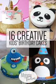 Includes many popular character and theme cakes as well as some very unusual this gymboree cake is my 1st fondant 3d cake. 16 Brilliant Birthday Cakes For Kids Mommy Thrives Cake Designs For Kids Creative Birthday Cakes Diy Cake Decorating
