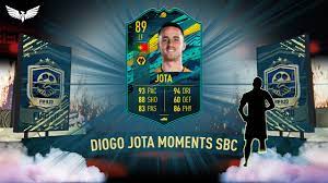 Diogo jota sbc start & expiry date. Player Moments Diogo Jota Sbc Premier League Tots Sbc Moments Card Fifa 20 Ultimate Team Youtube