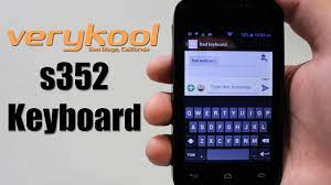 verykool s352 Keyboard - YouTube