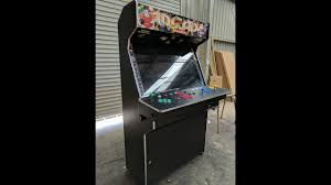 Due to the difference in the size and shape between a crt picture tube monitor and an lcd flatscreen monitor, a clear monitor bezel may not hide the cabinet interior. Massive Arcade Build From Start To Finish 42 Screen 4 Player Youtube