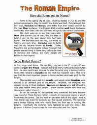 Maybe you would like to learn more about one of these? The Roman Empire Name Facts Information Worksheet
