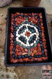 Accent mosaics can add color and delight to almost any exterior floor finish. How To Make Mosaic Rock Pavers Hometalk
