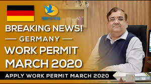 A single platform · 24/7 support team · data security Breaking News Germany Work Permit March 2020 Work Permit Germany European Work Visa Youtube