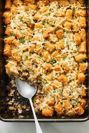 Tater Tot Casserole Recipe Recipe In 2020 Vegetable Risotto Recipes Recipes Tater Tot Casserole