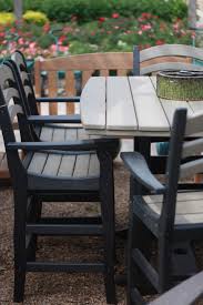 Breezesta Recycled Poly Furniture This Patio Set Is Made From Recycled Milk Jugs Each Piece Takes 400 Milk J Poly Furniture Outdoor Furniture Sets Patio Set