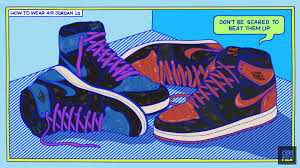 Michael jordan shoes coloring pages. How To Wear Air Jordan 1s A Guide On Lacing Styling More Complex