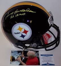 Maybe you would like to learn more about one of these? Terry Bradshaw Autographed Hand Signed Pittsburgh Steelers Full Size A