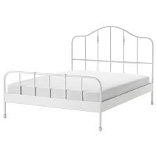 Sagstua Bed Frame White Queen Ikea Bed Frame Bed Base Comfort Mattress