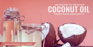 Then take a tablespoon of dry shampoo, sprinkle it on your hair, make sure it gets to the roots of your hair so it can absorb the oil there. How To Wash Coconut Oil Out Of Hair Whitedust