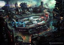 Http Th03 Deviantart Net Fs71 Pre F 2014 336 3 2 Arena By Alientan D88icb9 Jpg Gladiator Arena Futuristic Art Cyberpunk City