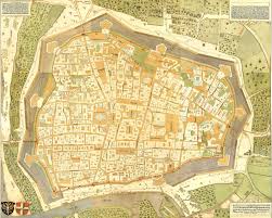 The largest city of republic of austria is vienna with a population of 1,888,776. Large Detailed Old Map Of Vienna City 1547 Vienna Austria Europe Mapsland Maps Of The World