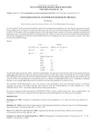 Bulletin of environmental contamination and toxicology will provide rapid publication of significant advances and discoveries in the fields of air, soil, water, and food contamination and pollution as well as articles on methodology and other disciplines concerned with the introduction, presence and effects of toxicants in the total environment. 2