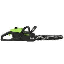 When something touches the fence. Greenworks Pro 60 Volt Max 16 In Brushless Cordless Electric Chainsaw Battery Included Lowes Com Electric Chainsaw Battery Powered Chainsaw Cordless Electric Chainsaw