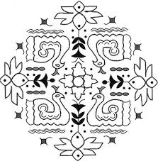25 Easy Creative Rangoli Designs With Dots To Try In 2019 Best & simple rangoli designs for pongal: creative rangoli designs with dots